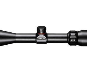 SIMMONS 8 POINT 3-9X40 W/RINGS BLACK