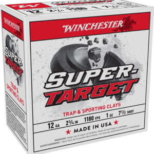 Winchester Target 12GA 2.75" 1oz #7.5 shotgun shells 250rd case