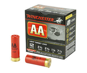 WIN AA TRGT 12GA 2.75" #7.5 25/250 020892004412