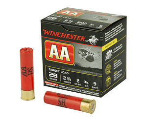** Winchester AA 28 Gauge 2.75" #9 Shot Shells Rounds per Box (Pack of 10) ** 020892004467