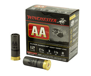 WIN AA SH 12GA 2.75" #8 25/250 020892014091