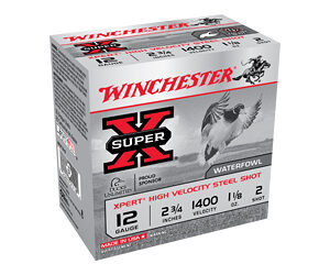 ** Winchester Super-X High Velocity 12GA 2.75" #2 Shot Rounds per Box (Bulk 250 Rounds) ** 020892017184
