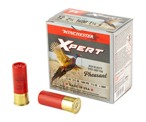 Winchester XPRT Steel 12GA 2-3/4" #4 Shotgun Shells 25/250 020892027022