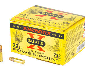 Winchester Super-X .22 LR 40 Grain Lead Hollow Point Ammo - High Performance for Every Shooter**

** 020892104693