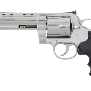 Colt Anaconda .44 Magnum Stainless Steel Revolver with 6" Barrel, 6-Round Capacity UPC: 098289005342