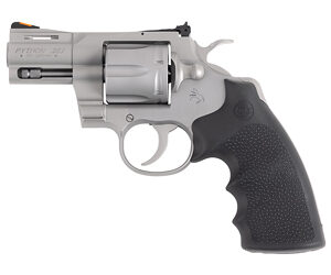 Colt Python .357 Magnum Stainless Steel 2.5" Revolver with Hogue Grips 098289003539