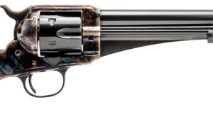 Cimarron 1875 Outlaw .45 LC Handgun - 7.5" Case Colored & Blued Walnut Finish 844234109944