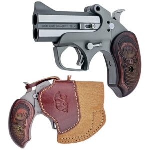 Bond Arms Grizzly .45 LC/.410 Stainless Steel Handgun with 3" Barrel 855959002892