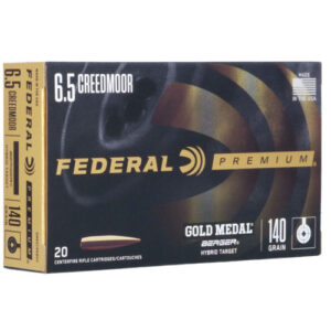 Gold Medal Berger 6.5 Creedmoor Hybrid Ammo - 20 Rounds