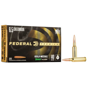 Gold Medal Sierra MatchKing Ammunition - 6.5 Creedmoor, 140 Gr BTHP 604544630312