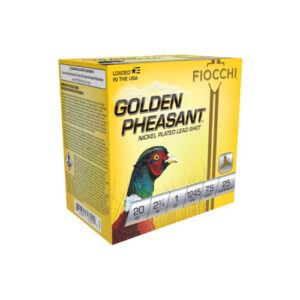 Golden Pheasant 20 Gauge Shotshells/4", 1 oz, 7.5 Shot, 1245 FPS Rounds** ** 762344703312