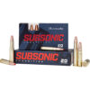 Subsonic .350 Legend Ammunition - 250 Gr Sub-X, 1050 FPS, 20 Rounds 090255811988