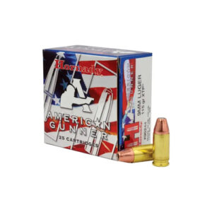 ** Hornady American Gunner 9MM Ammunition - 115 Grain XTP, 1155 FPS, 25 Rounds

** 090255902440