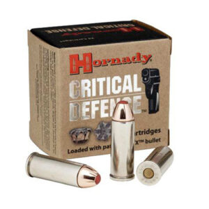CRITICAL DEFENSE AMMUNITION - 38 SPECIAL +P, 110 GRAIN, FTX 090255903119