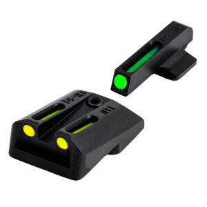 TFO TRITIUM/FIBER-OPTIC DAY/NIGHT SIGHT - NOVAK .260/.450, GREEN/YELLOW