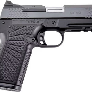 SFX9 COMPACT 4" - BLACK, 9MM, (2) 15/RD MAGS
