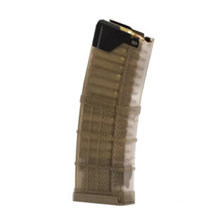 L5AWM GEN 2 MAGAZINE - TRANSLUCENT DARK EARTH, 5.56 NATO, 30/RD