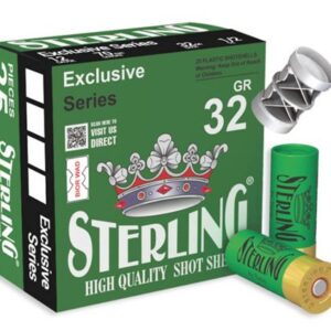 STERLING SHOTGUN AMMUNITION - 12 GA, 2-3/4", 5 SHOT, 1-1/8OZ, 25/BX