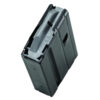Ar-15 magazine - black w/ gray follower, 6. 8 spc, 10/rd, stainless steel
