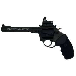 Charter Arms Target Mastiff .44 SPL Handgun, 5-Round Magazine, 6" Barrel, Black with Optic UPC 678958644654