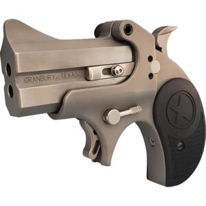 Bond Arms Rawhide Handgun - .22LR, 2.5" Barrel, Silver Finish, Black Nylon Grip 855959003295