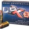 Cor-Bon DPX 9mm Luger 95gr ammunition box with 20 rounds