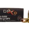 COR-BON .40 S&W 140 gr DPX Handgun Ammo 20 Rounds 757750400900