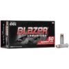 CCI Blazer Aluminum Handgun Ammunition .38 Spl +p 158 gr. FMJ 850 fps 50/ct 076683035196