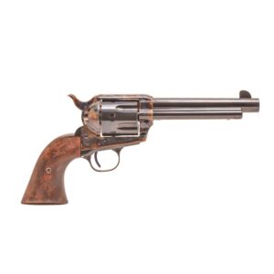 Standard Manufacturing Single Action .45 Colt Revolver - 6 Round Capacity, 5.5" Barrel, Case Colored, Fancy Grips 854851007503