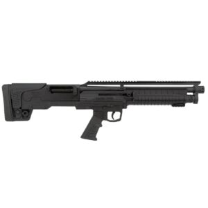 Escort BullTac Semi-Automatic Shotgun 12ga, 3" Chamber, 5-Round Magazine, 18" Barrel, Full Length Picatinny Rail & Pop-Up Sights, Black 817461019140
