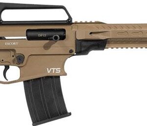 Escort DF12 Semi-Automatic Shotgun, 12 Gauge, 5-Round Magazine, 18" Barrel, Flat Dark Earth 817461015357