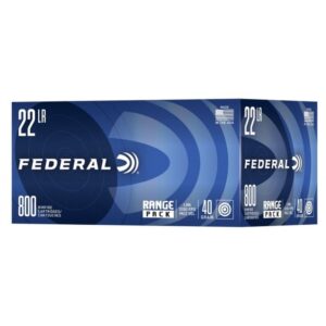 Federal Champion .22 LR Rimfire Ammo - 40 Grain - 800 Rounds 604544668933
