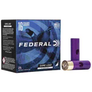 Federal Game-Shok Upland Game - Hi Brass Loadga 2/4" 1/8oz. #4-Shot 25/Box 029465004514