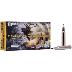 Federal Terminal Ascent 300 Win Mag 175gr Rifle Ammo 20/ct 604544699203