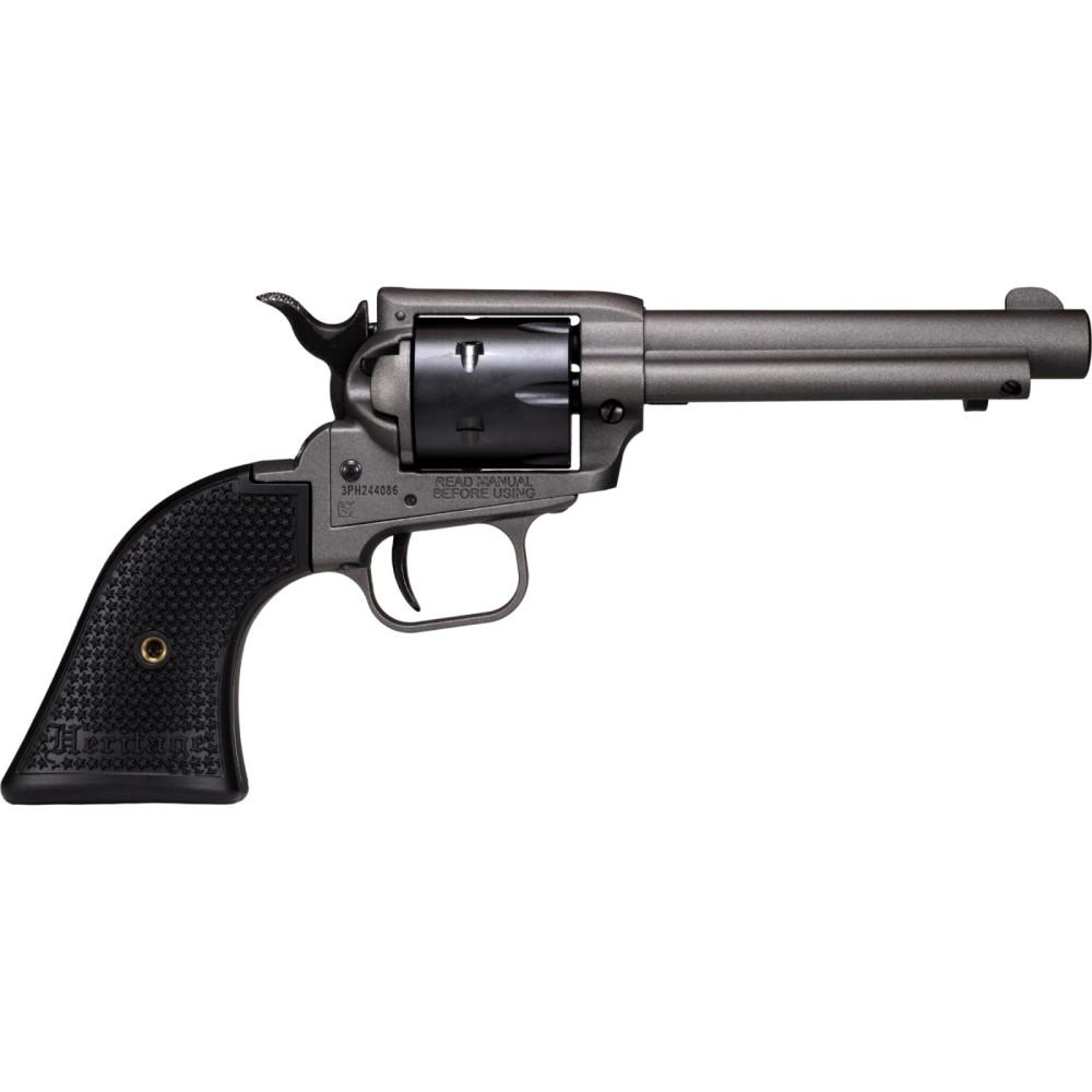Heritage Rough Rider .22 LR Handgun, 6-Round Capacity, 4.75" Barrel, Black Tungsten Cerakote UPC 727962708347