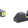 Green Tritium LimeGreenLumi Outline Square (non trit) REAR for Glock Gen 5