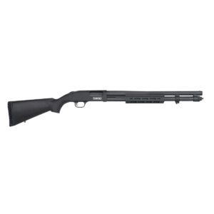 Mossberg 590S Optic-Ready 12ga Pump-Action Shotgun with 20" Barrel and 3" Chamber, 7rd/8rd/13rd Magazines - Black 015813516044