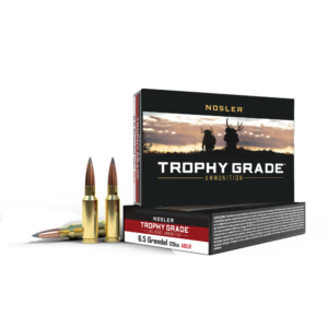 Nosler Trophy Grade 6.5mm Grendel 129gr AB Rifle Ammo 20/ct 054041601467