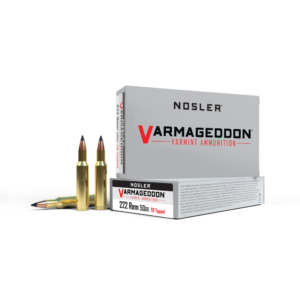 Nosler Varmageddon .222 Rem 50gr Rifle Ammo - 20 Rounds 054041651370