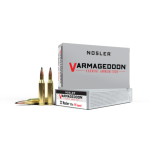 Nosler Varmageddon 22 Nosler 53gr FB Tipped Rifle Ammo 20ct 054041651776