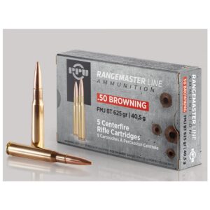 .50 BMG RangeMaster FMJ 625 Grain Full Metal Jacket - 120 Count 8605003820123