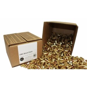 ** Remington UMC 9mm Luger Handgun Ammunition - 115 Grain Full Metal Jacket, 1000 Rounds (Bulk Pack)

** 047700413914