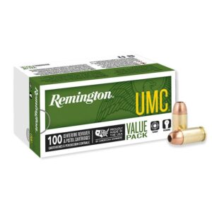 Remington UMC .380 ACP 88 gr JHP Handgun Ammo 100 Rounds