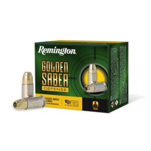 ** Remington Golden Saber 9mm Luger 147gr BJHP Handgun Defense Ammunition - 20 Rounds

** 047700488707