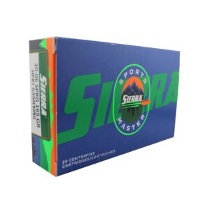 Sierra Sports Master Gameking .30-06 Springfield 165gr HPBT Rifle Ammunition - 20 Rounds 092763600276