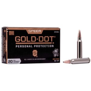 Speer Gold Dot .223 Rem 62gr SP Rifle Ammo - 20 Rounds 604544654974