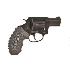 Taurus 856 Ultra Lite .38 Special (+P) Handgun, 6-Round Capacity, 2" Barrel, Black Frame, VZ Gray Cyclone Grip 725327932154