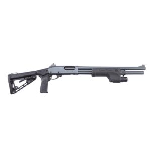 Wilson Combat CQB 12 Ga Pump-Action Shotgun, 3" Chamber, 6-Round Capacity, 18.5" Barrel, Black Armor-Tuff 811826025333