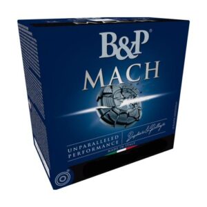 B&P Mach Professional Handicap Shotshells 12ga 2/4" 1oz 1250 fps #8 25/ct 878122007685