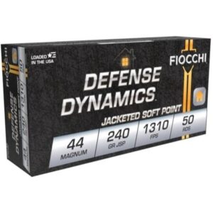 ** Fiocchi .44 Magnum 240 gr JSP Handgun Ammunition - 50 Rounds

** 762344001104